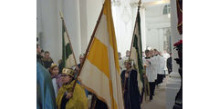 Aussendung der Sternsinger im Hohen Dom zu Fulda (Foto: Karl-Franz Thiede)